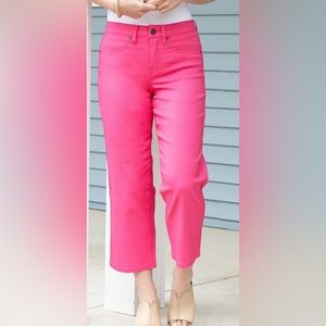 Judy Blue slim fit hot pink jeans